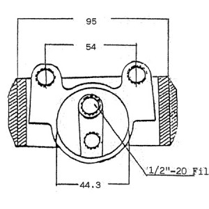 Climax Coventry Brake Cylinders Parts